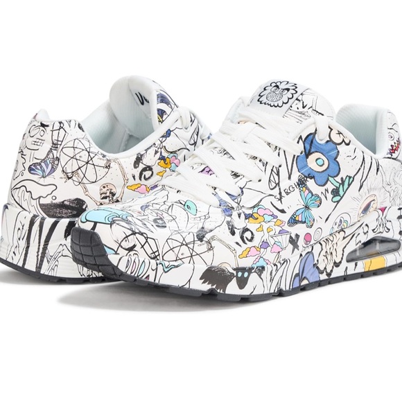 VEXX Skechers Multicolor Graphic Sneakers - Picture 1 of 9